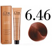 ORO Therapy Color Keratin 6.46 темный медно-красный блонд 100 мл