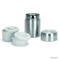 Термос для еды Fissman 9857 900мл (синий чехол)