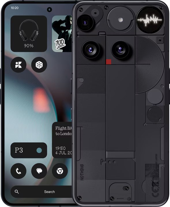 

Телефон Nothing Phone (3) 12GB/256GB (черный)