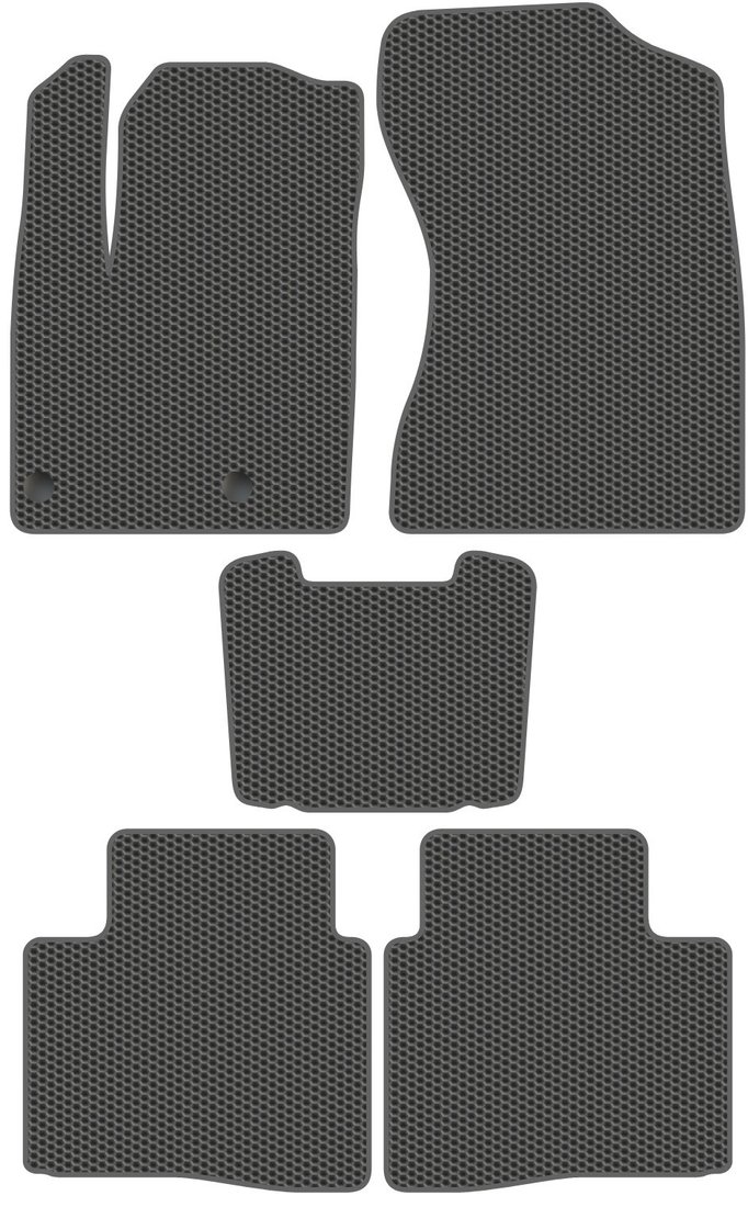Комплект ковриков для авто Alicosta Mitsubishi Outlander IV (suv / GNOW) 2022 - Н.В. (серый)