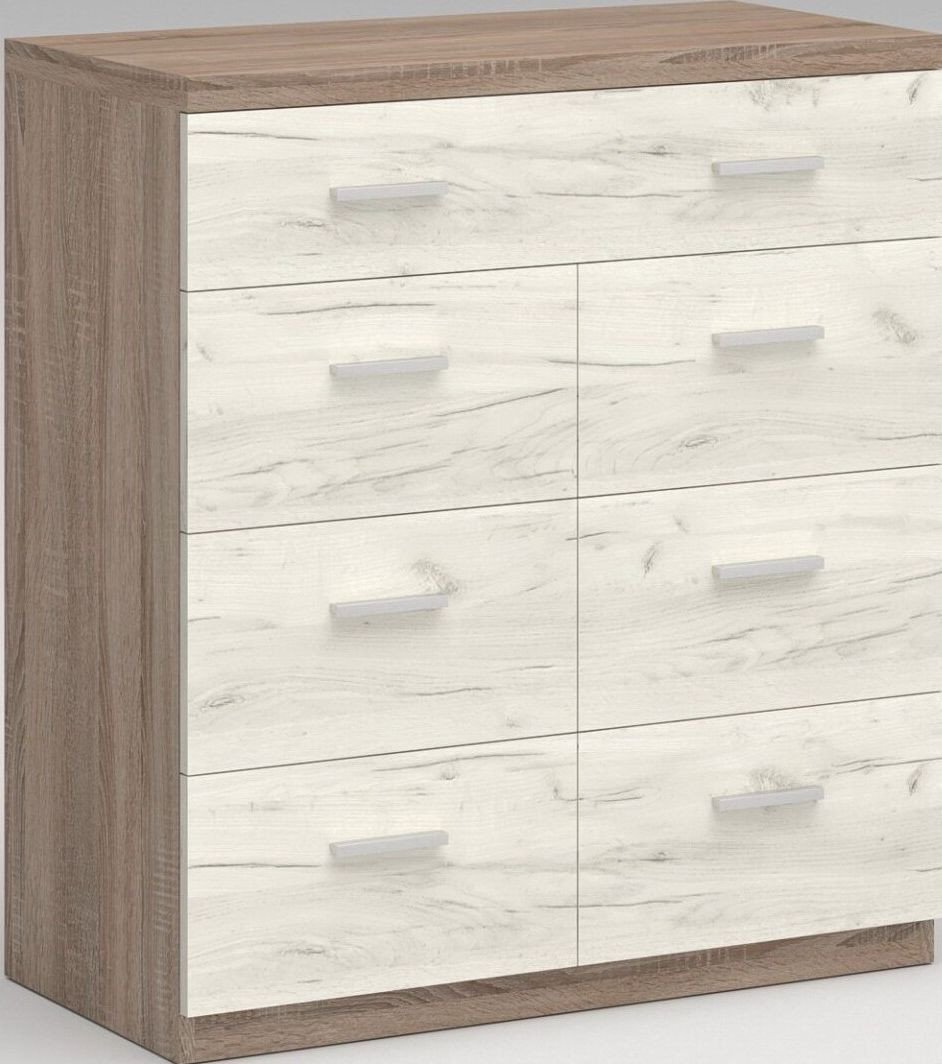 

Комод Миркомодоф Аккорд 15 (дуб винтаж оксид/дуб крафт белый)