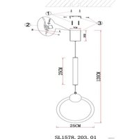 Точечный светильник ST Luce Giera SL1578.203.01