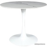 Кухонный стол Signal Espero ESPEROBB90 (белый мрамор/белый)