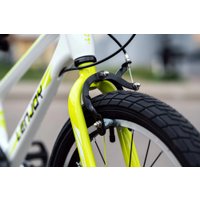 Детский велосипед Lenjoy Sports Shadow 18 (белый/желтый)