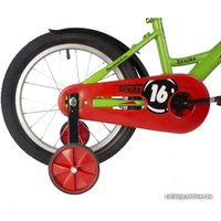 Детский велосипед Novatrack Strike 16 2022 163STRIKE.GN22 (зеленый)