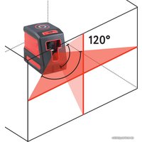 Лазерный нивелир Fubag Crystal 10R VH Set 31623