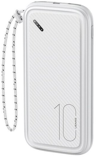 

Внешний аккумулятор Usams US-CD150 PB56 10000mAh (белый)