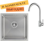 ECO AR 450*450 + cмеситель SIRIO SATIN