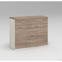 Комод Миркомодоф Милтон 11 (дуб крафт белый/дуб винтаж оксид)