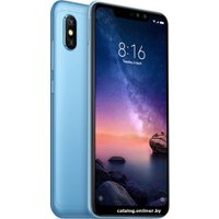Телефон Xiaomi Redmi Note 6 Pro 3GB/32GB международная версия (голубой)
