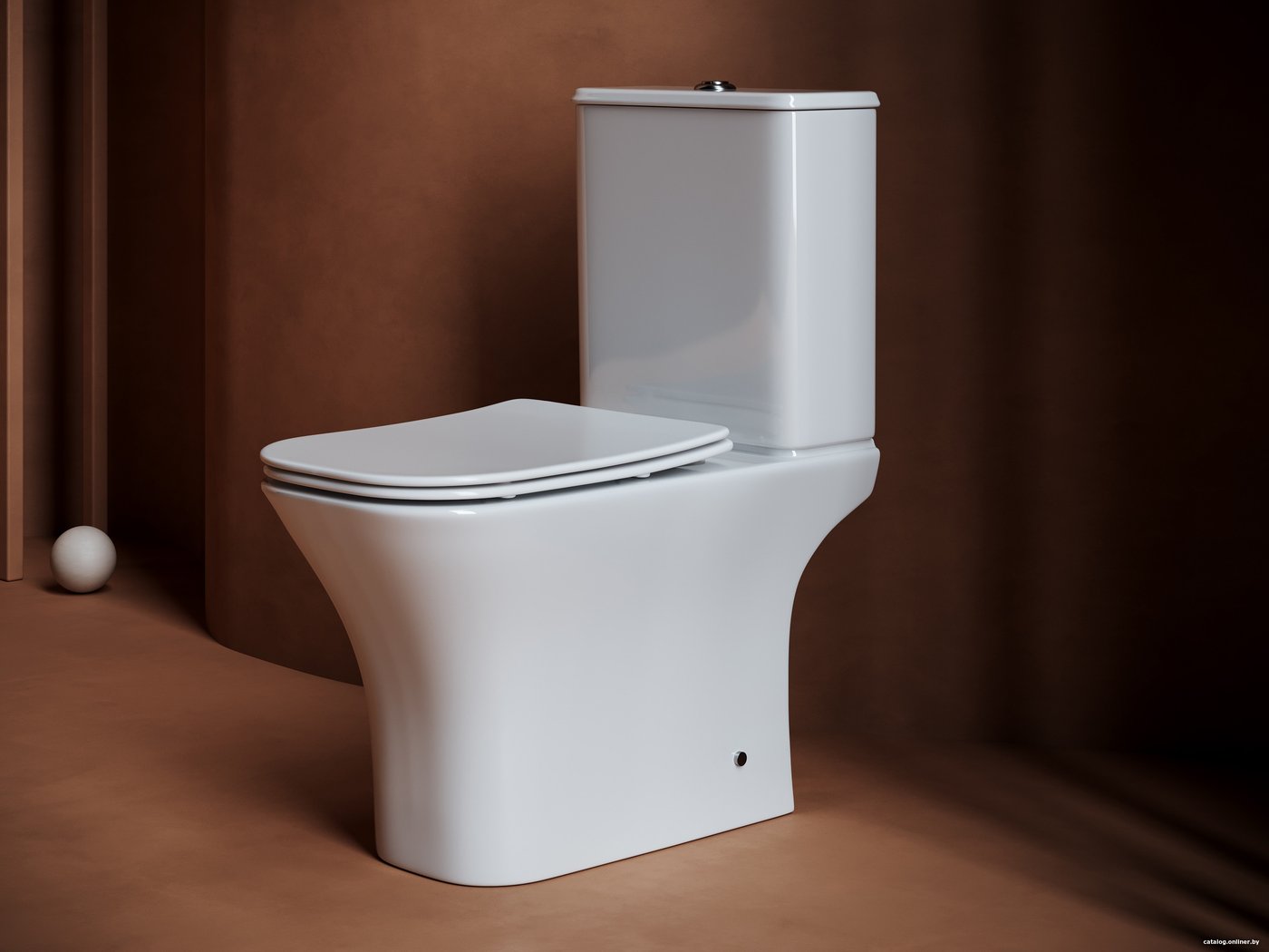 Унитаз напольный Ceramica Nova Alfa Rimless CN9002