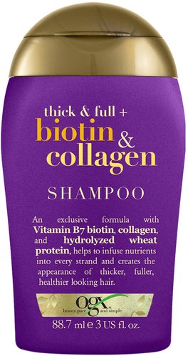  OGX Для лишенных объема и тонких волос с биотином и коллагеном (88.7мл)