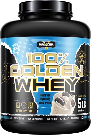 

Протеин комплексный Maxler Golden Whey (печенье и крем, 2270 гр)