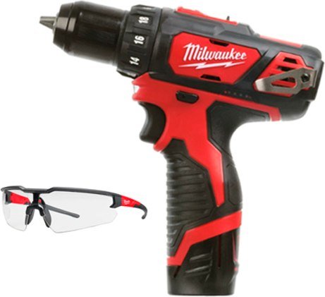 

Дрель-шуруповерт Milwaukee M12BDD-202С 4933441915P763 (с 2-мя АКБ, кейс)
