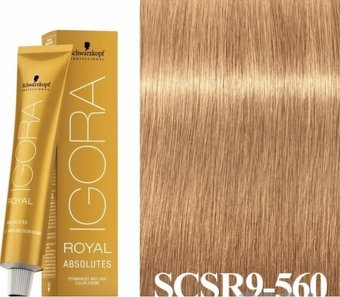 Крем-краска для волос Schwarzkopf Professional Igora Royal Absolutes 9-560 60мл