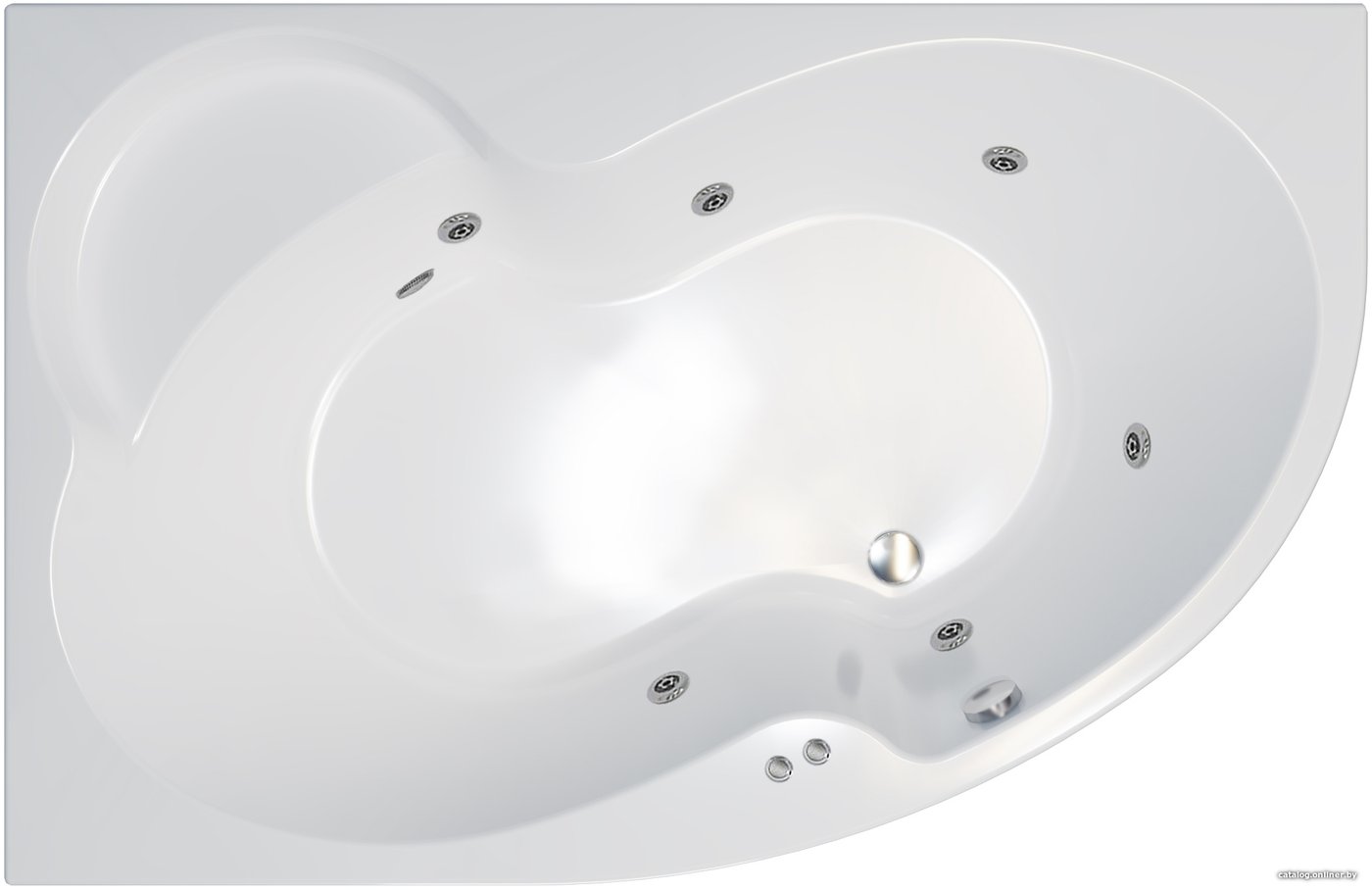 Ванна Triton Мари гидромассажная 170х110L Базовая