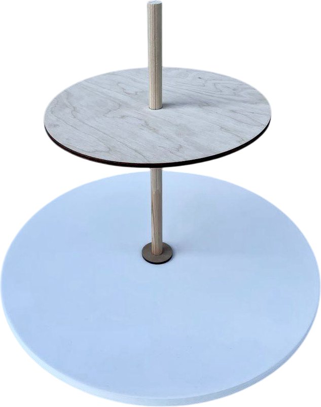 

Подставка для торта ОМурМебель Двухъярусное (1см)