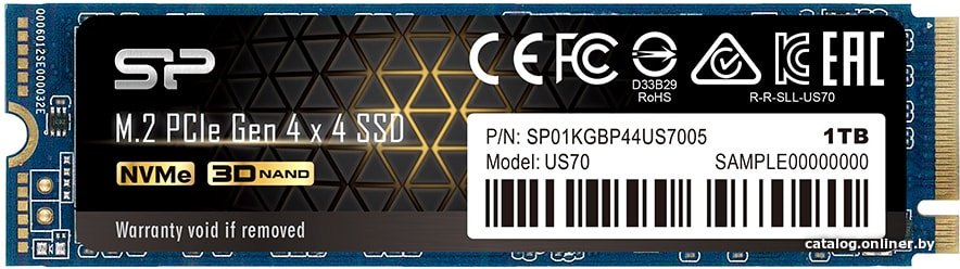 SSD Silicon-Power US70 1TB SP01KGBP44US7005