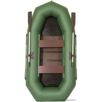 Гребная лодка Лоцман Профи 240 РС (зеленый)