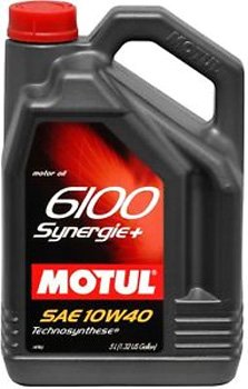 Моторное масло Motul 6100 Synergie + 10W40 5л