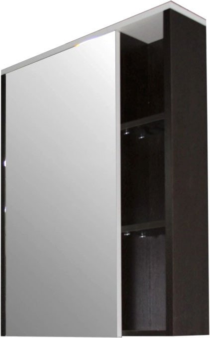 

Mixline Шкаф с зеркалом для ванной Боско-55 554986 (беый/венге)