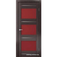 Межкомнатная дверь MDF-Techno Dominika 300 50x200 (дуб серый/лакобель красный) в Барановичах