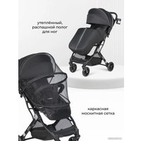 Коляска прогулочная «книга» Farfello Comfy Go Comfort CG-001 (черный)