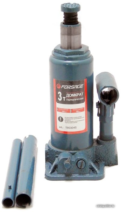 Бутылочный домкрат FORSAGE T90304 3т.
