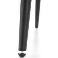 Стул Halmar Ganso (черный/черный)