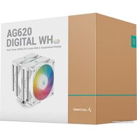 Кулер для процессора DeepCool AG620 Digital WH ARGB R-AG620-WHADMN-G-2