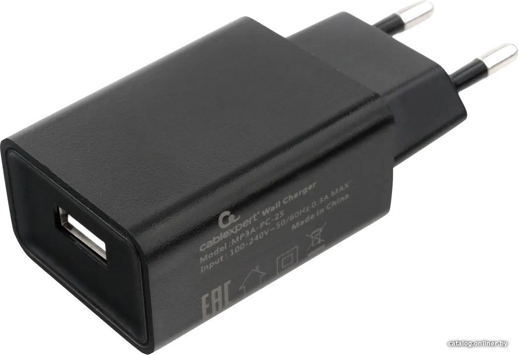 Сетевое зарядное Cablexpert MP3A-PC-25