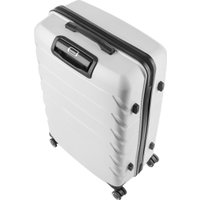 Чемодан-спиннер DoubleW YF-PP02 (L, белый)