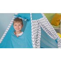 Вигвам Polini Kids Зигзаг (голубой)