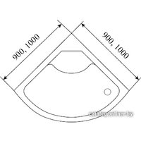 Душевая кабина Timo T-7700
