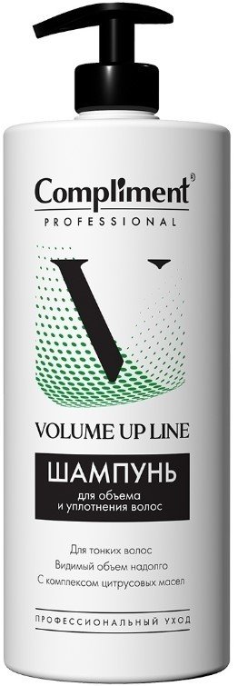 

Шампунь Compliment Professional Volume Up Line Для объема и уплотнения 1 л