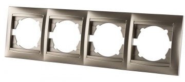 Рамка TDM Electric Лама SQ1815-0732 (бронза)