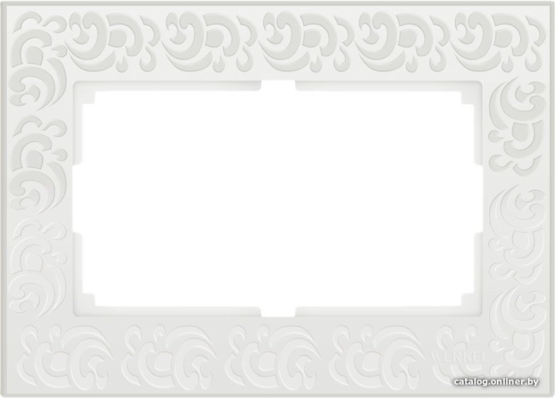 Рамка Werkel Flock WL05-Frame-01-DBL (белый)