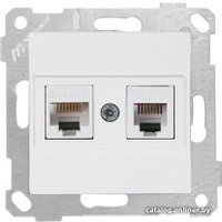 Розетка компьютерная Mutlusan Rita 2200 139 0101 (белый)