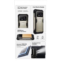 Телефон Doogee S200 Max 16GB/512GB (серебристый)