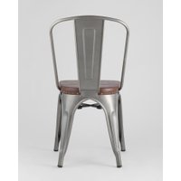 Стул Stool Group Tolix Soft LF818C Grey 7083/PU7002 (серебристый)