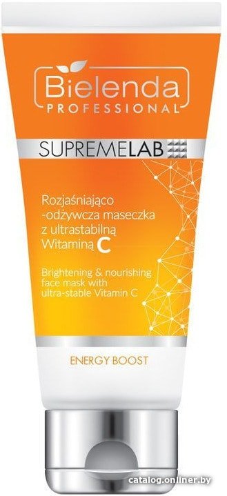 

Bielenda Маска кремовая Supremelab Energy Boost Питательная с вит. C 70мл