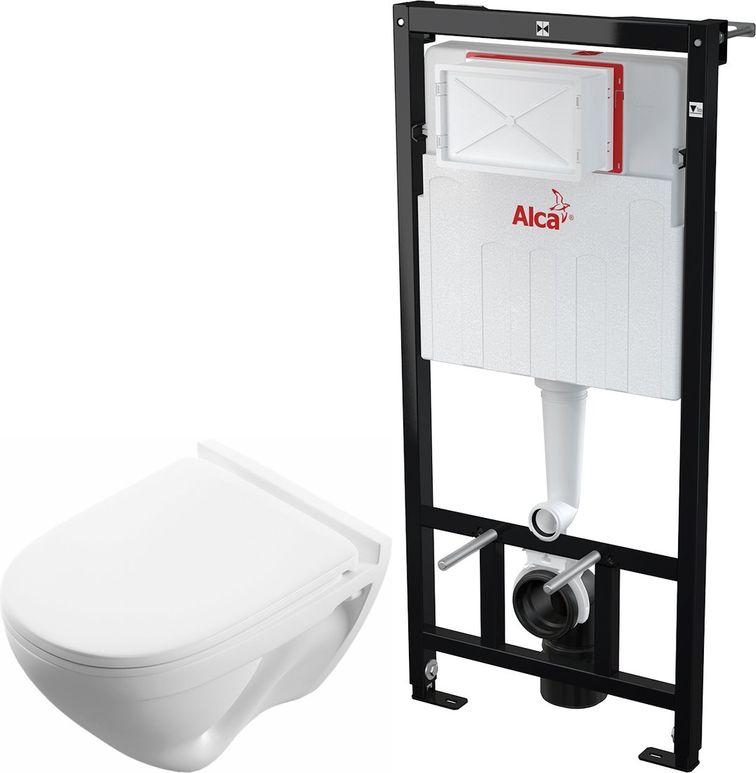 

Унитаз подвесной Sanita Luxe Attica SL DM ATCSLWH0104 + AM101/1120