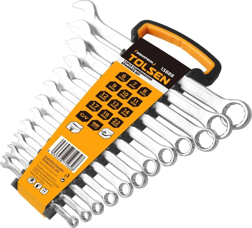 

Набор ключей Tolsen TT15888 (12 предметов)
