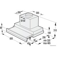 Кухонная вытяжка Gorenje BHP643ORAB