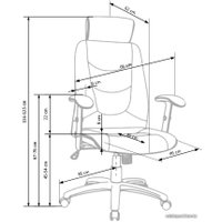 Офисное кресло Halmar STILO (черный)