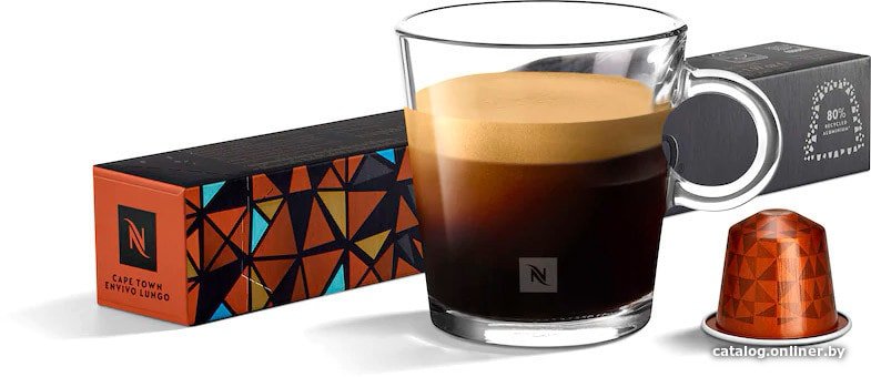 Кофе в капсулах Nespresso Cape Town Envivo Lungo 10 шт