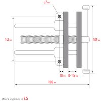 Тиски KRAFTOOL 32718-150