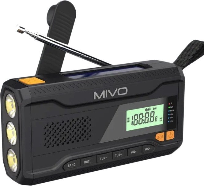 Радиоприемник Mivo MR-001 (черный)