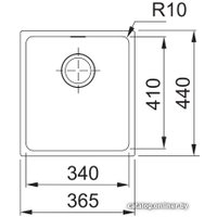 Кухонная мойка Franke Sirius SID 110-34 144.0603.819 (серый)