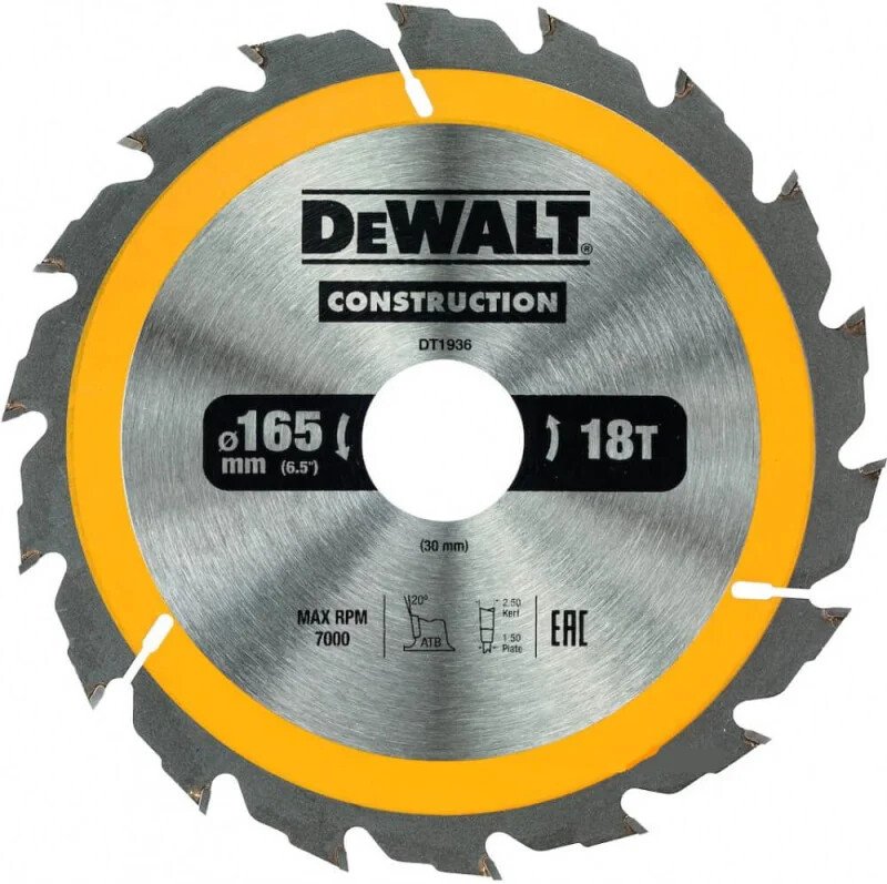 

Пильный диск DeWalt DT1936